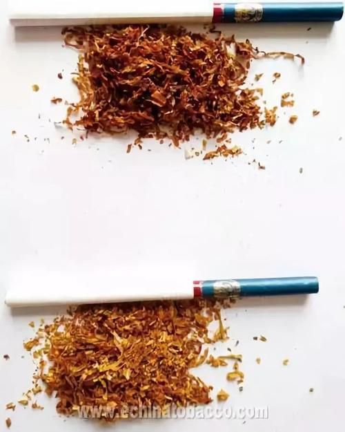 滤嘴棒:真品卷烟的滤嘴棒为两排激光打孔;假冒卷烟的滤嘴棒没有激光